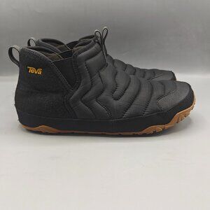 Teva ReEmber Terrain Mid Bootie Slip-On Shoes Black 1140212 unisex men's 9 US